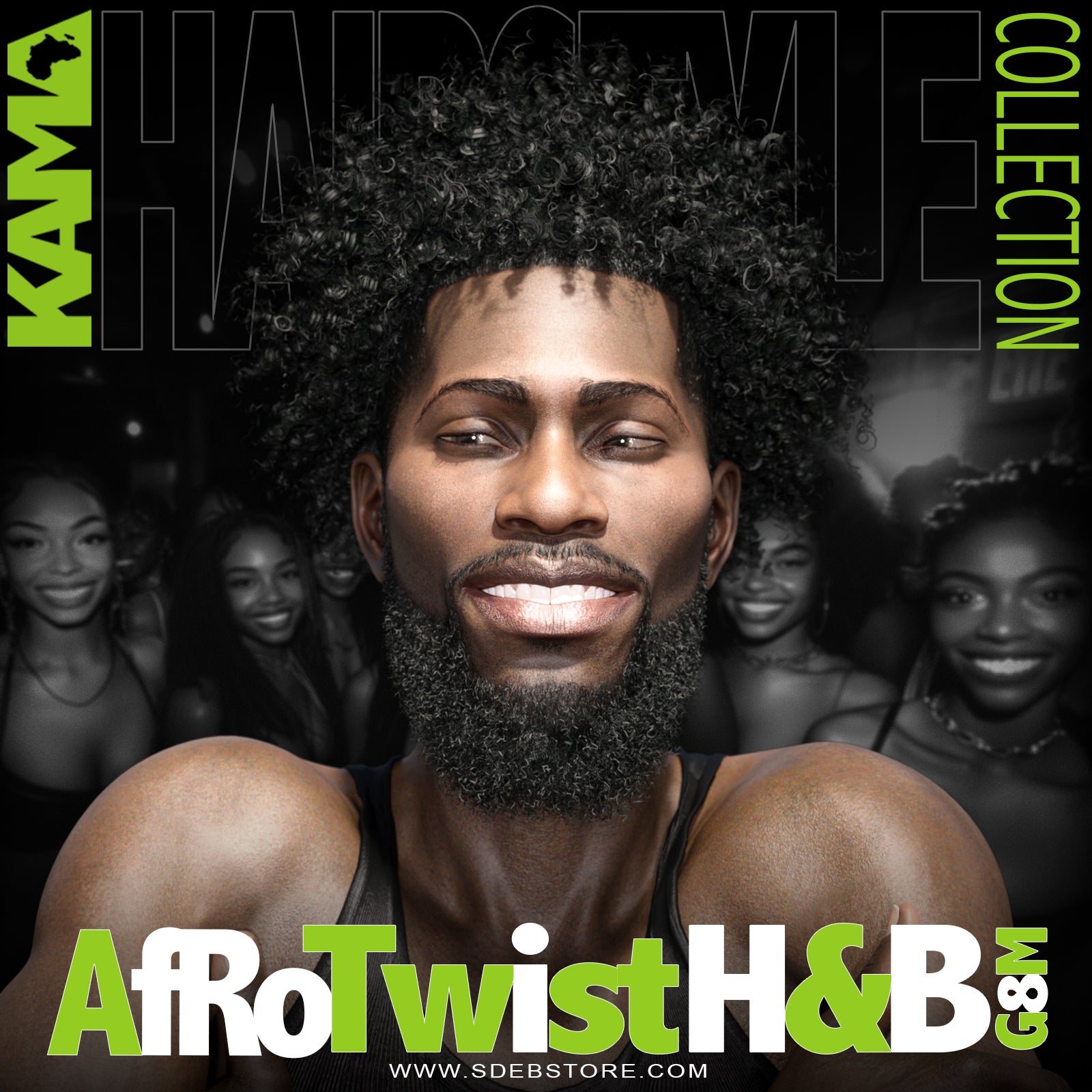 AfroTwist Hair & Beard G8M