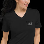 SdeB - Unisex Short Sleeve V-Neck T-Shirt - V2