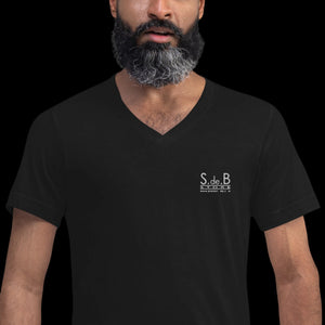 SdeB - Unisex Short Sleeve V-Neck T-Shirt - V2